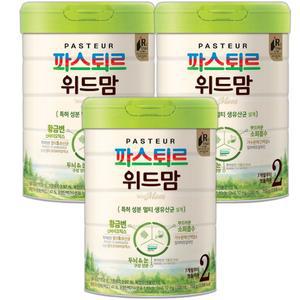 파스퇴르분유 위드맘2단계 750g(3캔)
