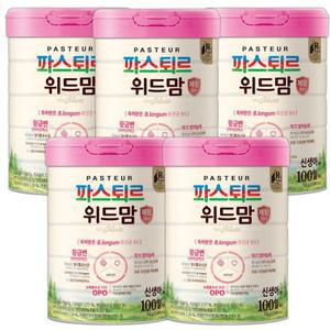 파스퇴르 위드맘 제왕 100일분유 750g(5캔)