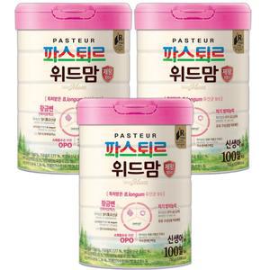파스퇴르 위드맘 제왕 100일분유 750g(3캔)