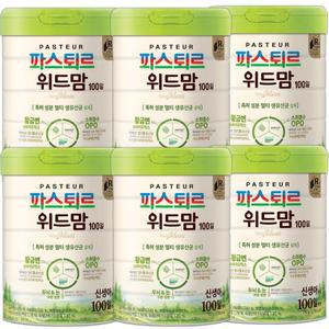 파스퇴르 위드맘 신생아 100일분유 750g(6캔)