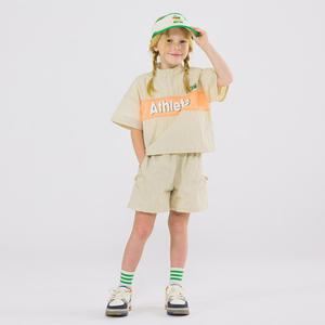 [아이러브제이] 오웬 박시핏 크롭 화섬 SET JWUSE06