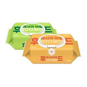 [코디] 코디 마일드 물티슈 캡형 100매 24팩