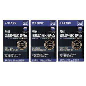 코오롱제약 닥터 콘드로이친K 플러스 1000mg x 90정