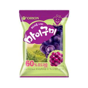 [낱개]오리온 마이구미 포도 1P 66g 20입