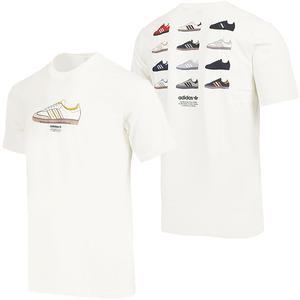 [정품] 아디다스 TS 스포츠 삼바 슈즈 티셔츠 (IZ2573)