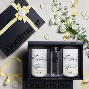 [고트뮨] 뉴질랜드 프리미엄 산양유 선물세트 (500g x 2통,보틀,쇼핑백)