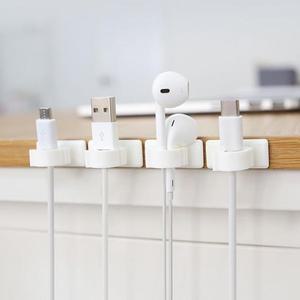 [XB6J41O3]컴퓨터 랜선 USB 케이블정리 벽부착 FIX 홀더