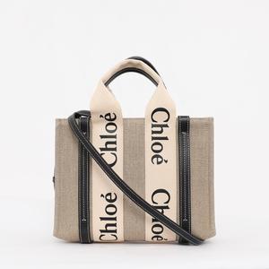 25SS 우디 스트랩로고 스몰 숄더 여성 토트백 CHC22AS397I26 91J