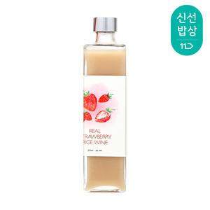 [품질보장] 성수주조 프리미엄 리얼 딸기막걸리 9도 375ml