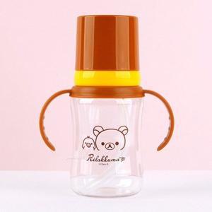 [기타]양손 브라운 260ml 빨대컵 해피 (WF6A97A)
