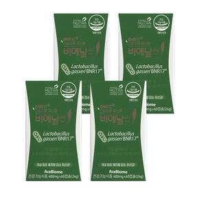 다이어트 유산균 비에날씬 400mg x 60캡슐_4개 [디카라이프]