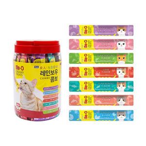 미오 크리미 레인보우 콤보 15g x 49p 고양이츄르