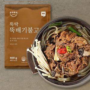 [NS홈쇼핑][한인한식] 뚝딱 뚝배기 불고기 400g X 10팩[34798247]