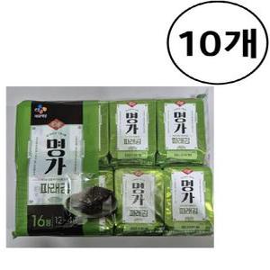 CJ 명가 파래김16봉 4g X 10개