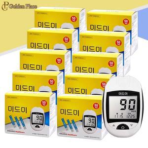 미드미 혈당측정기+시험지500매 시험지 당체크 G