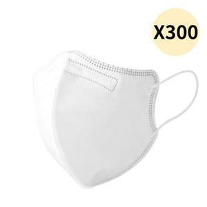 숨편한하루 새부리 덴탈 마스크 중형 화이트 5매 X60