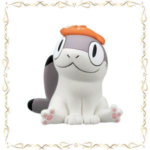 상어 고양이 동물 모방 모델링 Gashapon Kawaii 컬렉션 데스크탑 장식 액션 피겨 모델 완구