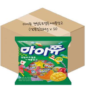 마이쮸 캔털루프멜론+애플망고(70봉입)284g x 10