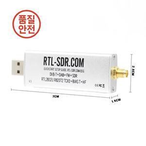 T09C-RTL-SDR 블로그 V3 R820T2 TCXO 수신기 HF BiasT SMA 소프트웨어 정의 라디오 500KHz-1766MHz 최대 3.
