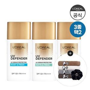 로레알파리 UV디펜더50ml SPF50+/PA++++ 2개 (증)스누피 타올(색상 랜덤1개)+스크런치(랜덤)
