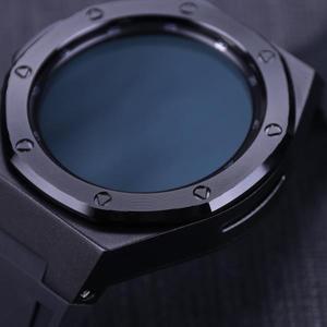 삼성 갤럭시 시계 4 클래식 46mm 금속 케이스 고무 팔찌에 대한 수정 키트 삼성 시계 4 클래식 46 럭셔리