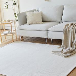 모달 사계절 와플 170x230cm 면 러그 1.5평 단모 거실