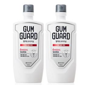가그린 검가드 1200ml 2개