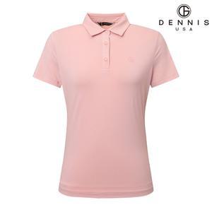 [DENNIS] 여성)클래식핏 원포인트 반팔 카라티_NAQMLTS079