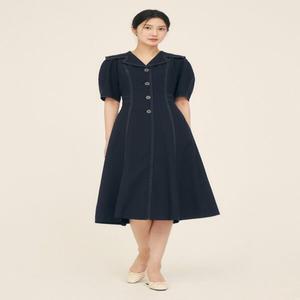 [JJ지고트]스티치 세일러 칼라 원피스(GP4M0OP941)