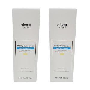애터미 선크림 베이지 60ml 2개 강력한 자외선 이중 차단