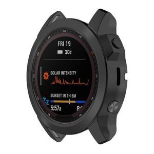 도금 TPU 케이스가민 페닉스 7s 7 7X 에픽스 42mm 47mm 51mm 프로  2 세대  케이스스마트 워치 스트랩 범퍼