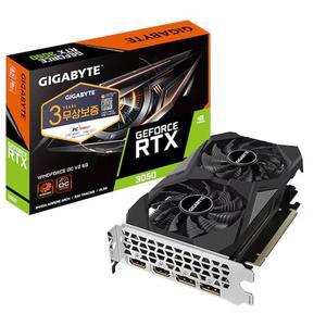GIGABYTE 지포스 RTX 3050 WINDFORCE OC D6 6GB 피씨디렉트 ////