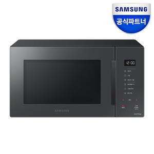 삼성전자 비스포크 전자레인지 MG23A5378CC 23L 모바일 음성 제어 스마트쿠킹 글램차콜