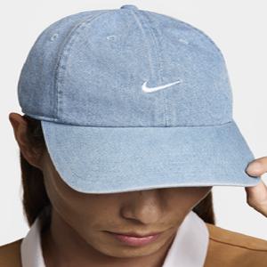 [매장정품]나이키 스우시 언스트럭처 데님 볼캡 야구모자 HF0383-429