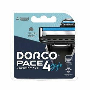 EXTREMO DORCO PACE4 스타일 전용 면도기날 4중 4개입