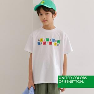 키즈 공용 반팔티셔츠 화이트 BNKTS5M11T