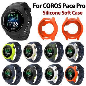 COROS PACE 프로용 실리콘 케이스 스마트 호환 워치 소프트 스크린 보호대 프레임 Pro 베젤 스포츠 범퍼 쉘