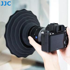 JJC 실리콘 렌즈 후드 반사 방지 카메라 직경 53mm ~ 72mm 73mm 88mm 접이식 가역 그늘
