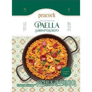 피코크 쉬림프초리조 빠에야 500g (2개입)