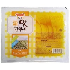 일가 신 맛단무지 2.7kg x4개