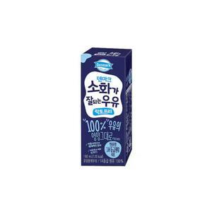 덴마크 소화가잘되는 우유 멸균 190ml 24개