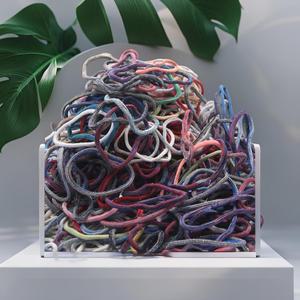 고추 양말 끈 농업용 원예용 농사용 먼지실밥미제거 양말 목 묶는 결속 끈 3kg