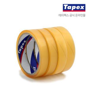 OPP테이프 투명 12mm x 25M(4입) 50롤 1BOX