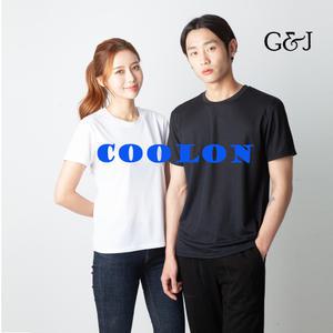 기능성 쿨티셔츠 라운드 쿨론티 단체티 와플 반팔 티셔츠