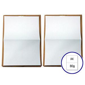 이등분지 A4 복사용지 A4용지 80g 1750매 2박스