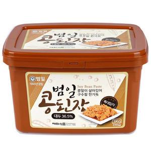 범일 콩된장 3kg (특대입자/소입자)