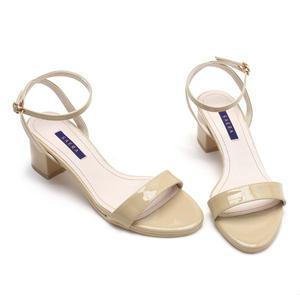갤러리아 세라 여성 스트랩 메리제인 샌들 S20S003 베이지 5CM