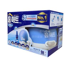 홈매트 리퀴드 코드훈증기+리필29ml 45일 전자모기향