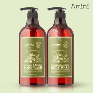 대용량 바디워시 플라워 테라피 제라늄자스민1000ml 2개