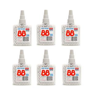 6mm BB탄 800발통 6개묶음 총4800발 비비탄알